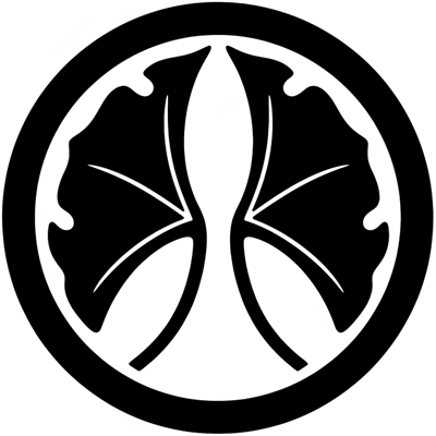 丸に背合わせ銀杏