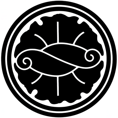 丸に蔓対い銀杏