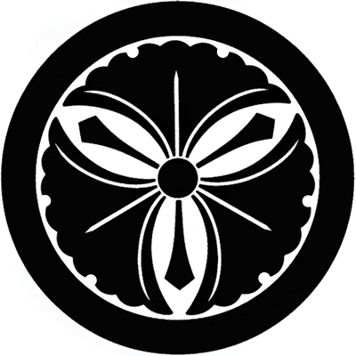 丸に剣三つ銀杏（２）