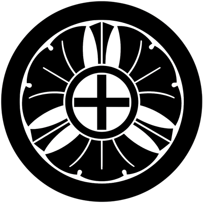 丸に剣三つ銀杏に丸に十字