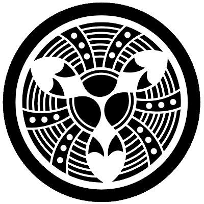 丸に三つ板屋貝（１）