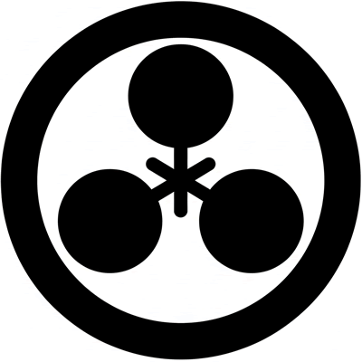 丸に三つ違い鏡