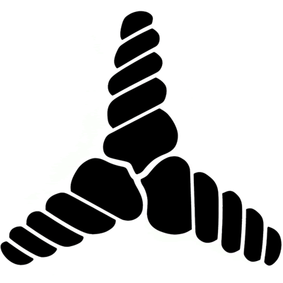 頭合わせ三つ貝