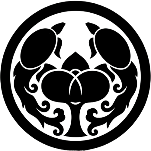 丸に抱き雨竜に橘／丸に抱き雨龍に橘