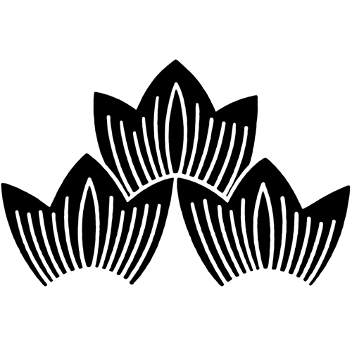 三つ盛り竜の鱗／三つ盛り龍の鱗