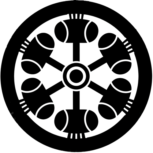 丸に六つ水車・丸に六つ柄杓車・丸に六つ槌車（２）