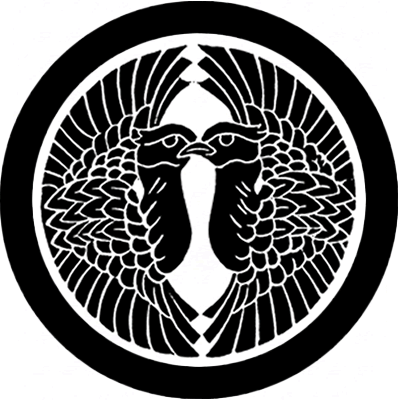 丸に鷲尾対い鷲