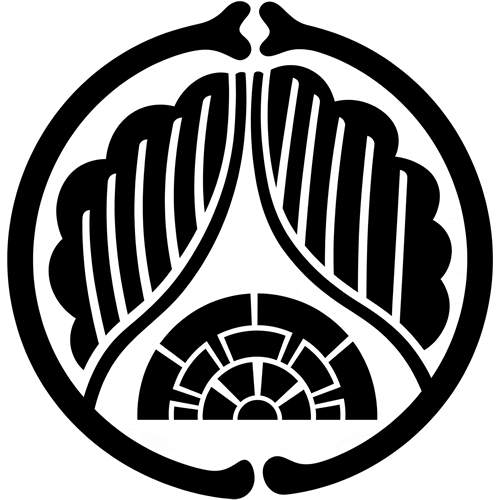 抱き夕顔蔓割り葉に半源氏車