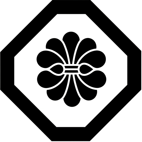 隅切り角に結綿