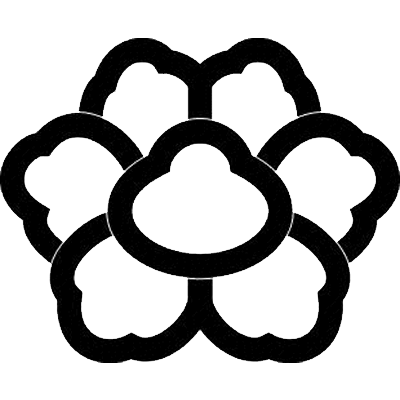 変わり中陰落ち牡丹