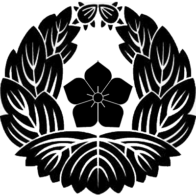 抱き葉牡丹に桔梗