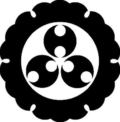 外雪輪に三つ盛り分銅