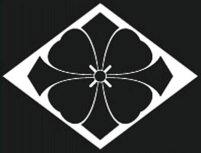 地抜き菱に長剣田字草