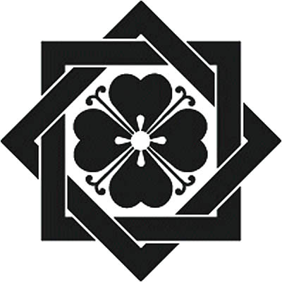 組み合い角に蔓田字草