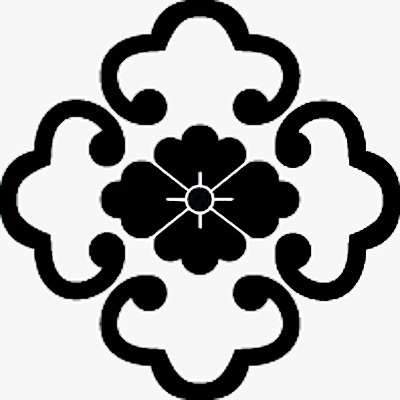 四つ唐鐶に花菱