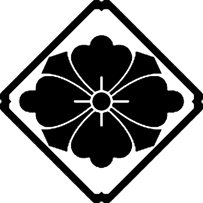 細隅入り角に剣花菱