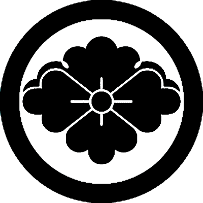 丸に雪持ち花菱（２）