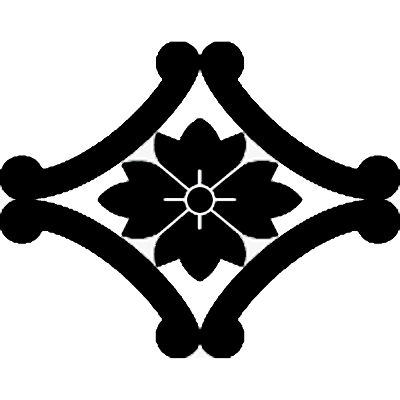 外鐶菱に鬼花菱