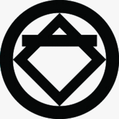 丸の内に角貫き一つ引き