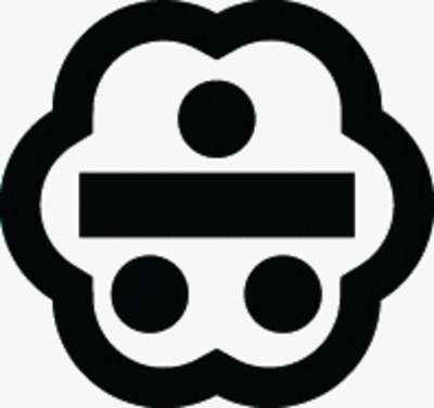 花輪内に三つ星中一つ引き