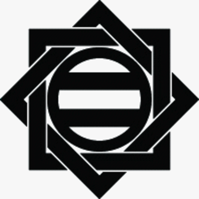 組み合い角に丸に二つ引き