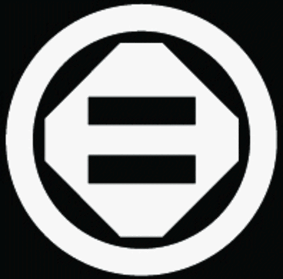 陰丸に地抜き隅切り角に二つ引き