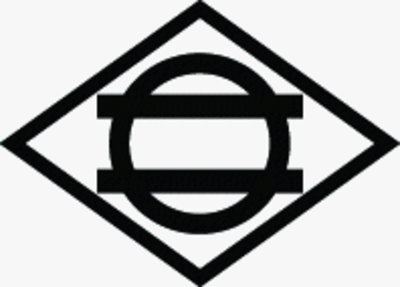 中菱に丸に出二つ引き