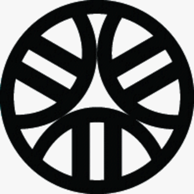 中輪に三つ割り丸に二つ引き