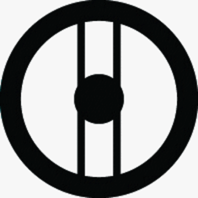 丸に糸竪二つ引きに一つ星