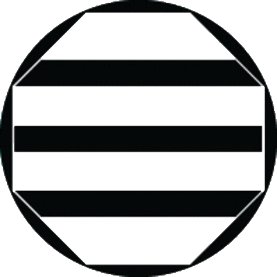 石持ち地抜き糸八角に三つ引き