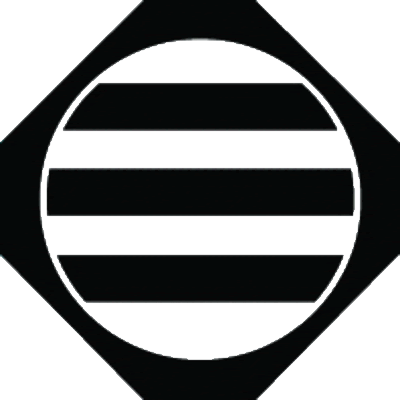 隅切り鉄砲角内に三つ引き