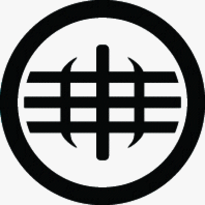 丸に三つ引き模様