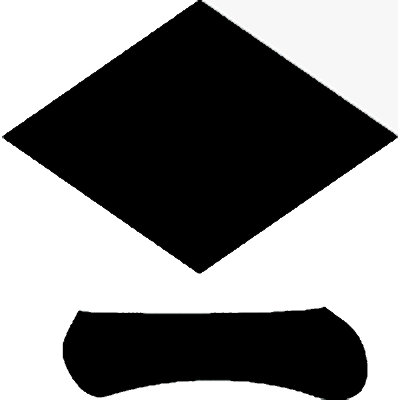 菱持ちに一文字