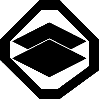 隅切り角に重ね菱