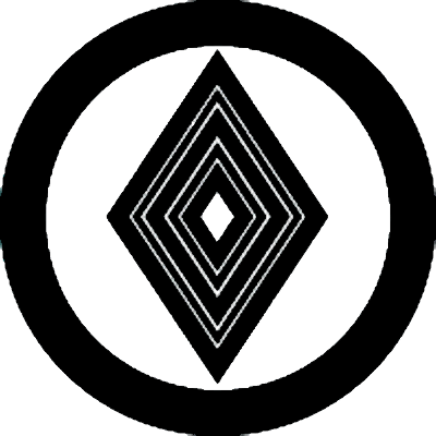 丸に竪三つ子持ち菱