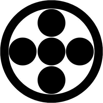 丸に五つ星・丸に五曜（４）