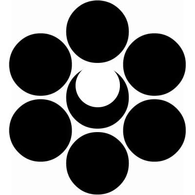 六曜に月・六つ星に月