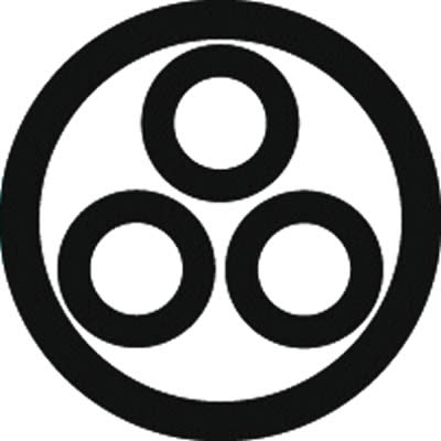 丸に中陰三つ星