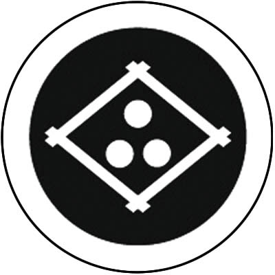 陰丸に井桁に三つ星