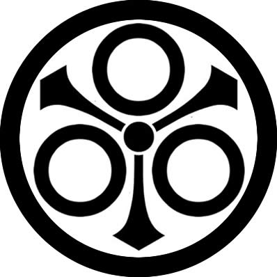 丸に剣に三つ中陰星