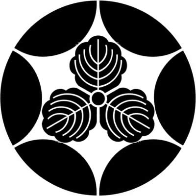 割り六つ星に三つ柏