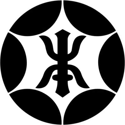 割り六つ星に本文字