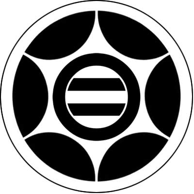 陰丸に割り六つ星に丸に二つ引き