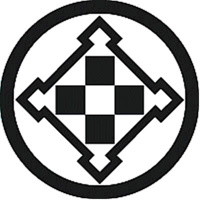 丸に折り入り角に四つ石