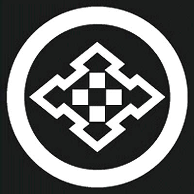 陰丸に折り入り菱に四つ石