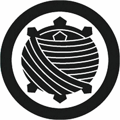 丸に枠糸巻（１）