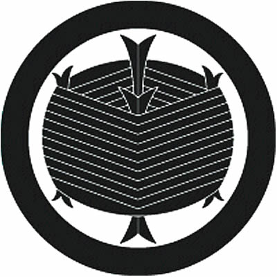 丸に枠糸巻（２）