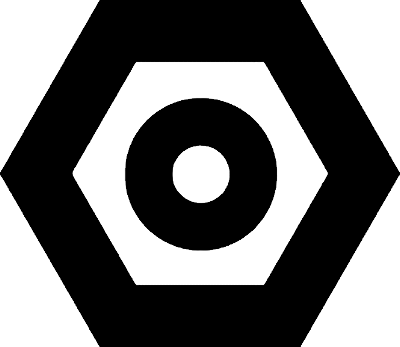 平六角に蛇の目