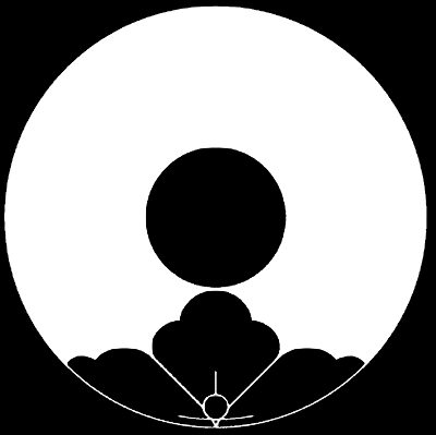 陰蛇の目に覗き花菱