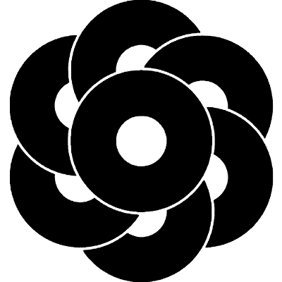 七つ捻じ蛇の目